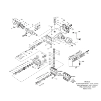 Cat pomp 3535 - 151 ltr - 140 bar 870 rpm
